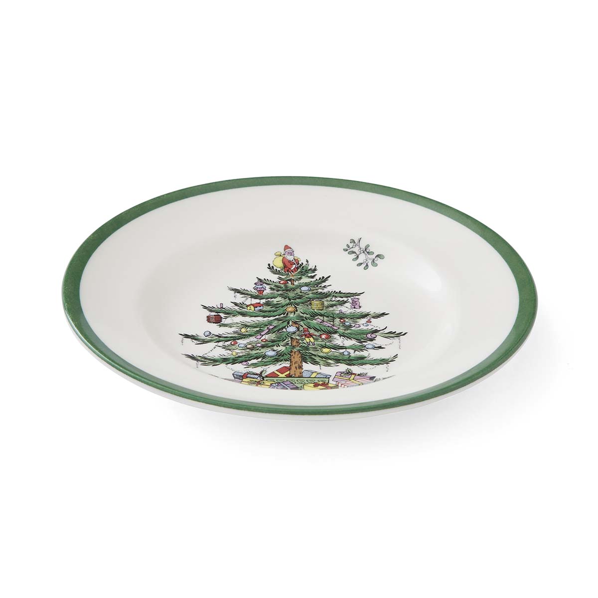 Christmas Tree Bread & Butter Plate image number null